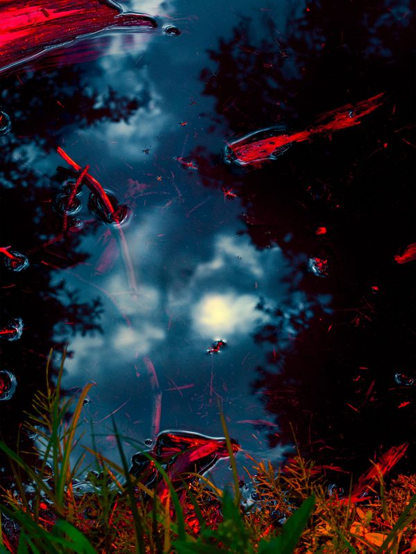 © Christopher Rodriguez - Red Moonlight #1: Red Moonlight #1/Signs of the Afterlife reveal themselves in red wavelengths of light.