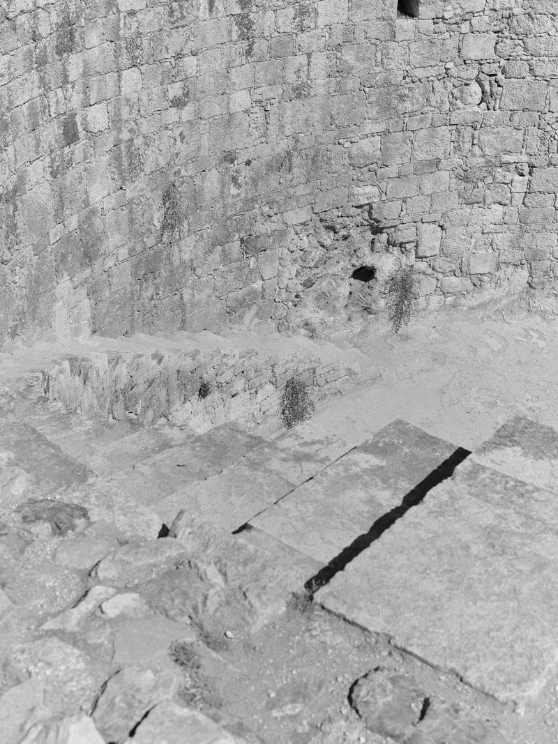 © Hamzeh Zahran - Stairs Leading Down, Amman Citadel, Amman, 2025, from the "Remains" series