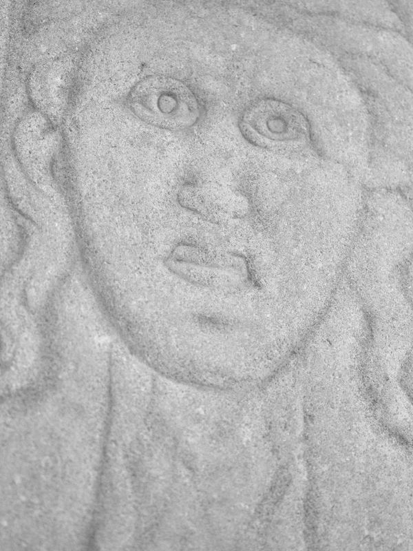 © Hamzeh Zahran - Ancient Relief at the Amman Citadel, Amman, 2025, from the "Remains" series