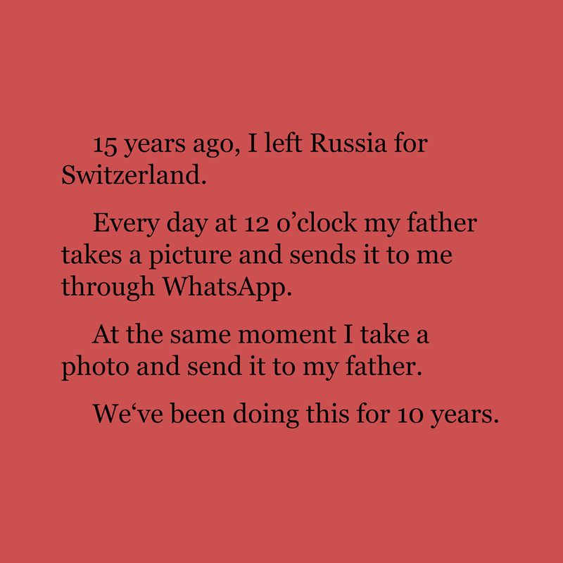 © Olga Bushkova - Image from the a photo at 12.00 photography project
