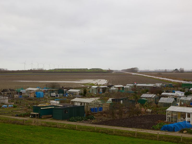 © Anton Bossenbroek - Community garden close to the Agriport in the province of Noord Holland.