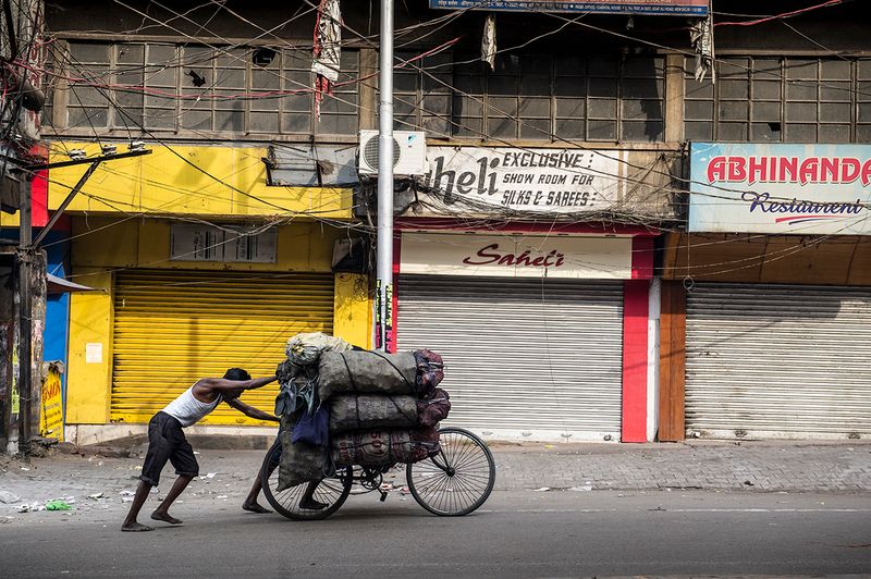 © Valerie Leonard - Image from the BLACK HELL photography project