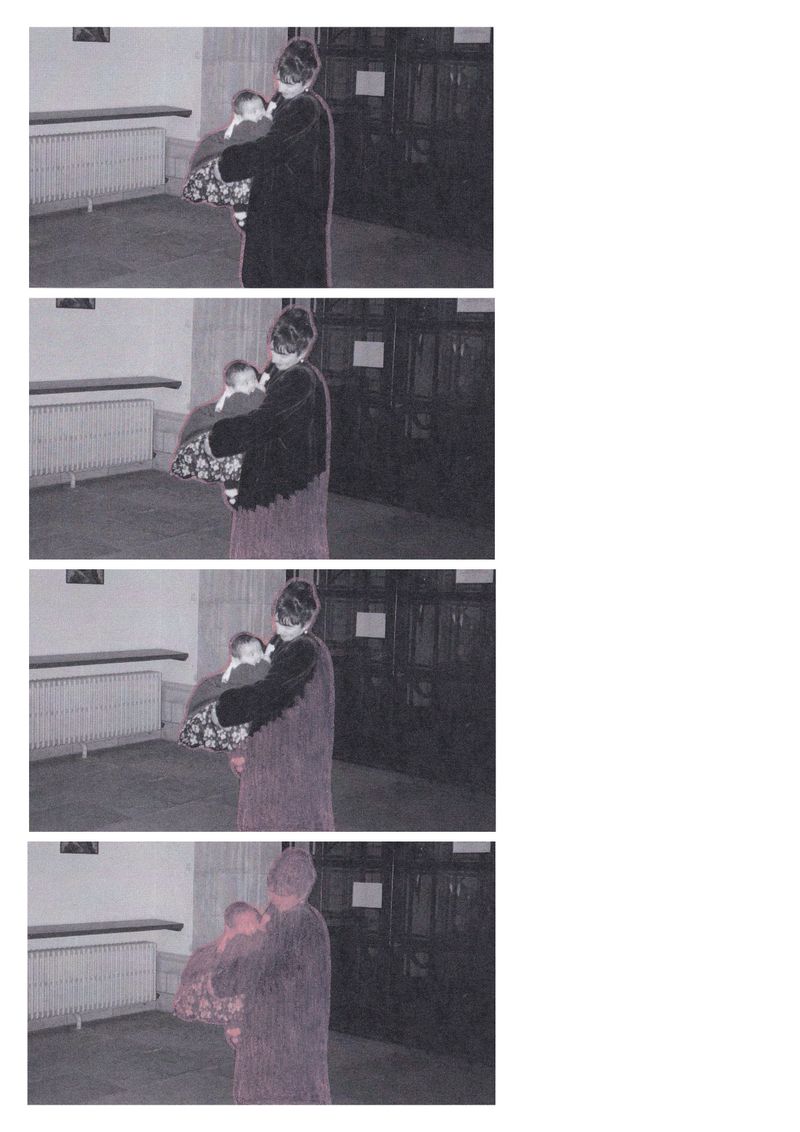 © Maria Vittoria Desiato - Mom and Antonio shortly after his birth, 1992. Original photo revisited with colored pastels.