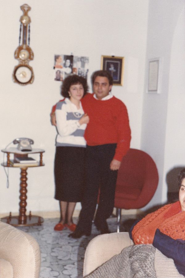 © Maria Vittoria Desiato - Mom and Dad, Belvedere Marittimo (CS), 1987.