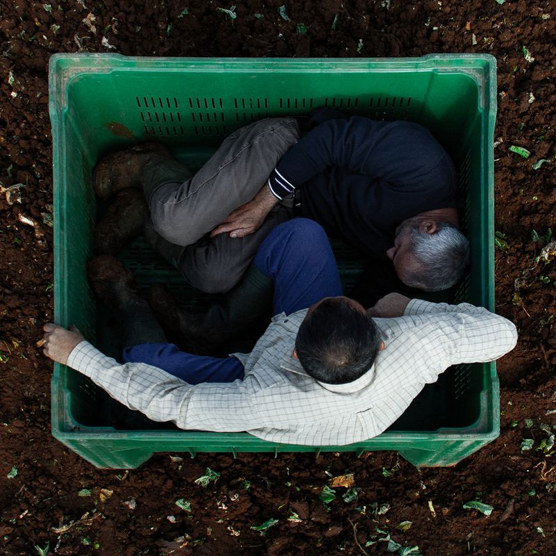 © Matteo Falcone - Image from the Human Bins photography project
