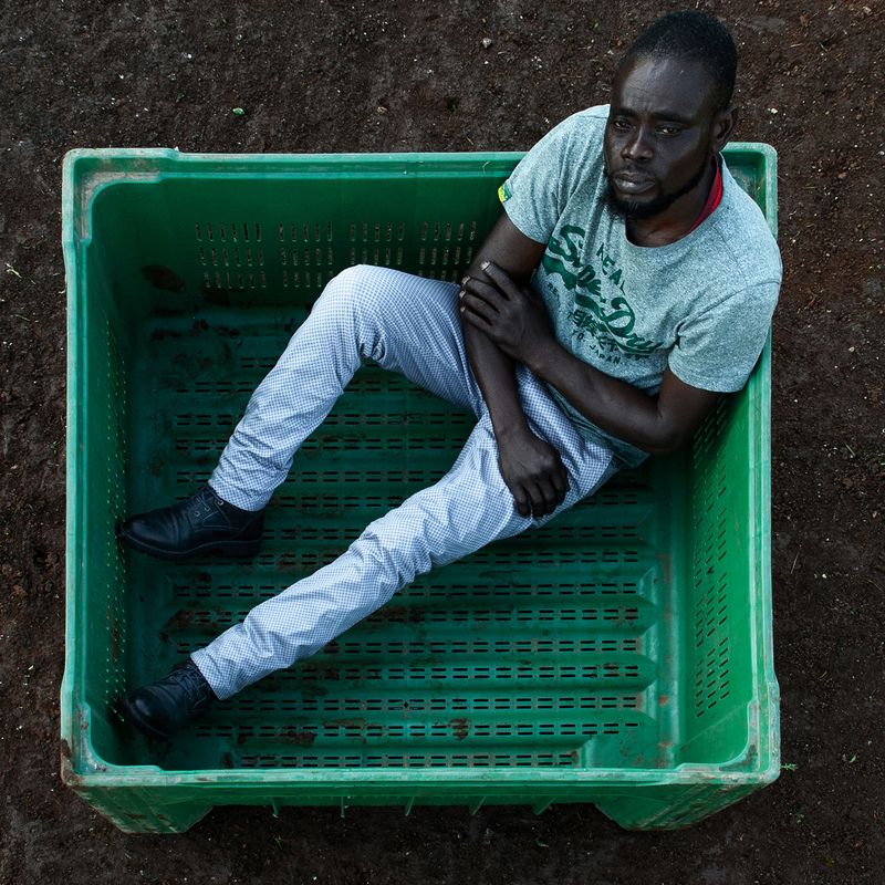 © Matteo Falcone - Image from the Human Bins photography project