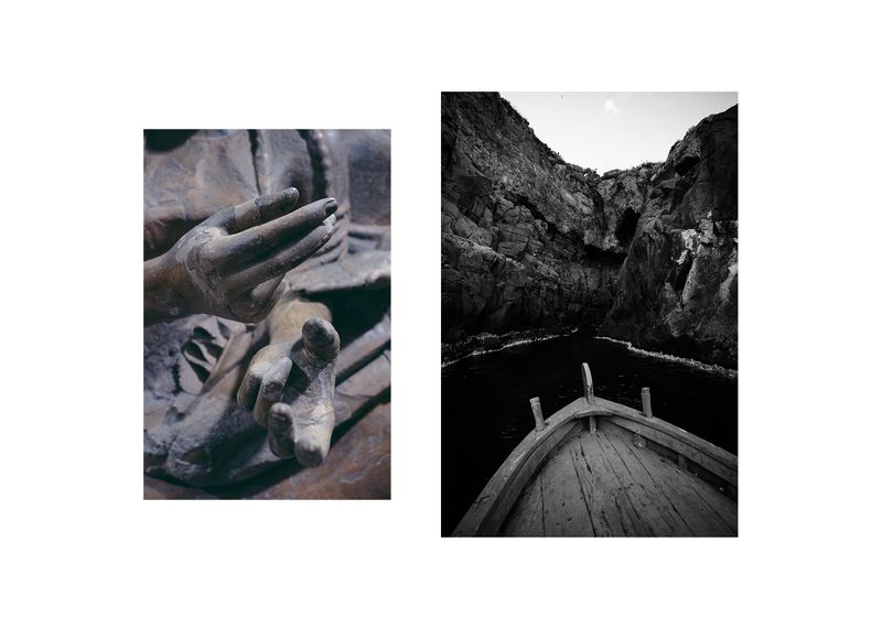 © Francesca Todde - Hands of the Sarcophagus of lovers, Etruscan Museum of Rome; Lachea Island.