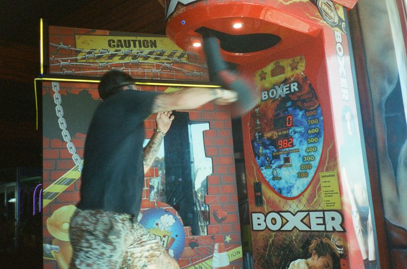 © Becca Kettley - Blackpool Central Pier - Punch Bag