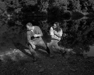 Christopher Anderson, Jean-Marie Donat and Kristine Potter at L’Appartement