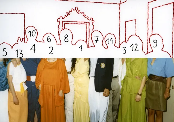 Carolle Bénitah, Photo de groupe, 2012 – Courtesy of the artist & CNAP