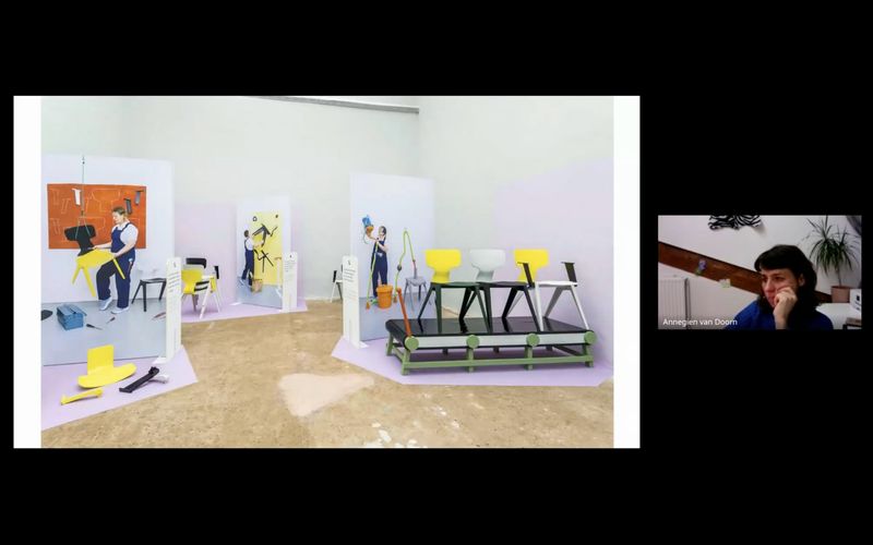 From the Studio Visit with Annegien van Doorn, part of CRITICAE, CURAE, FOLIO and MEDIAE 2024/25 program