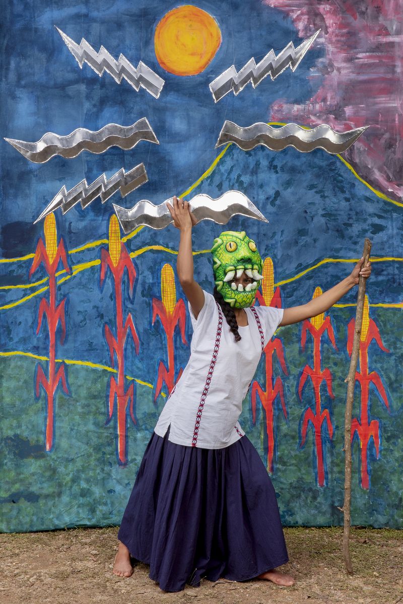© Octavio Aguilar. Tajëëw, ja tsa´any (Tajëëw, the snake), 2020. Courtesy of the artist / Parallel Oaxaca.