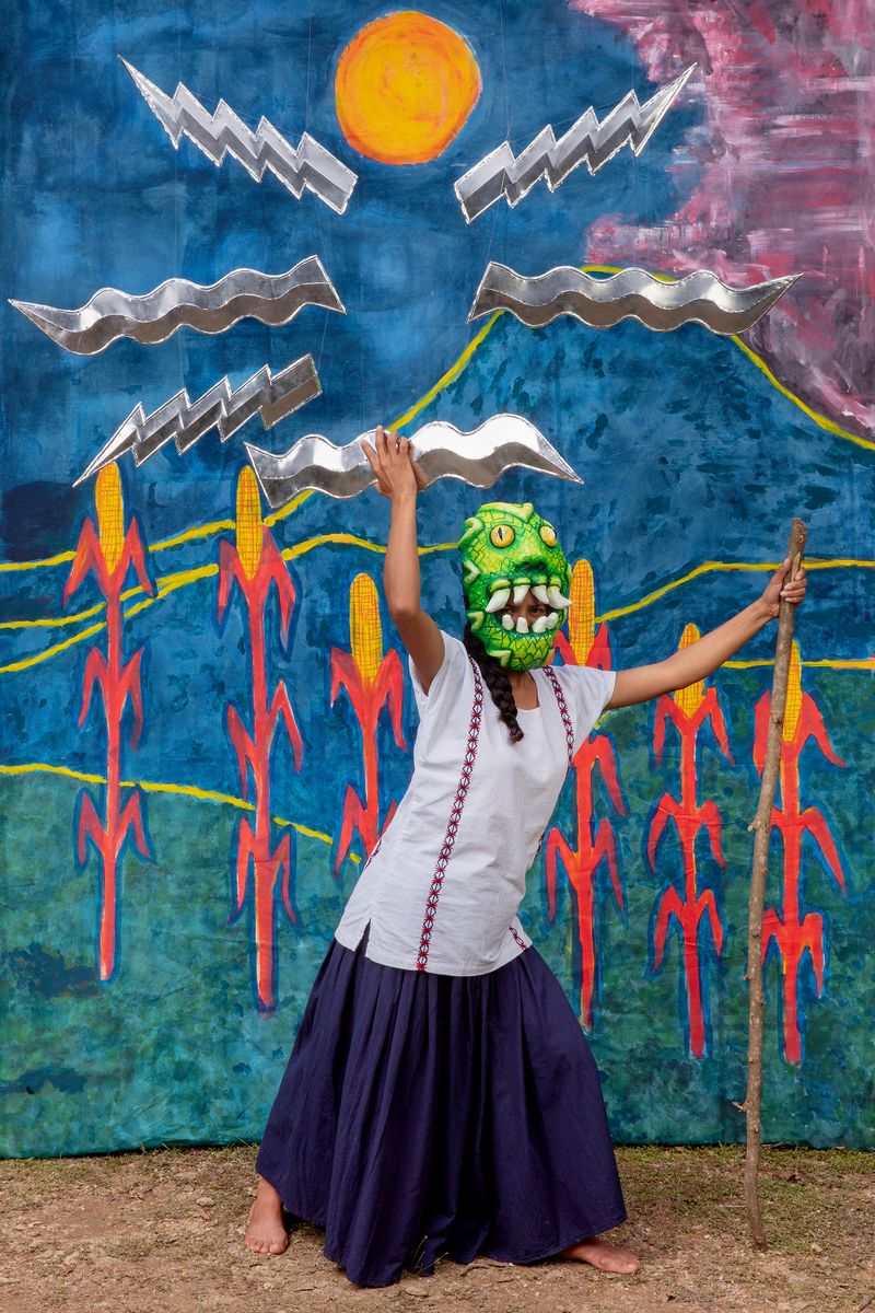 © Octavio Aguilar. Tajëëw, ja tsa´any (Tajëëw, the snake), 2020. Courtesy of the artist / Parallel Oaxaca.