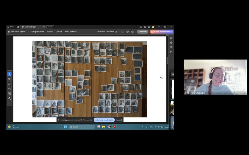 Screenshot from an Online Group Session, FOLIO 2025/26