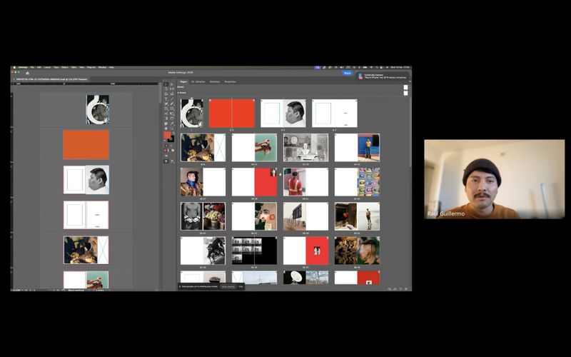 Screenshot from an Online Group Session, FOLIO 2025/26