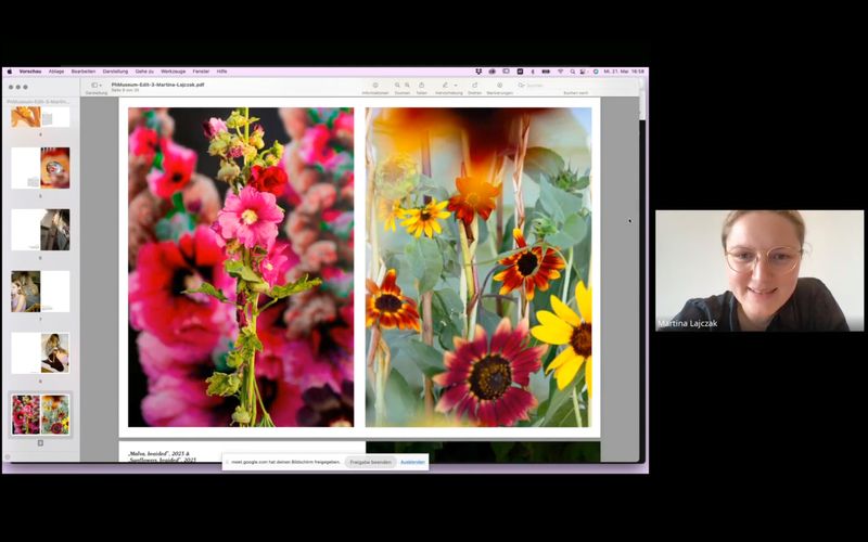 Screenshot from an Online Group Session, CRITICAE 2024/25