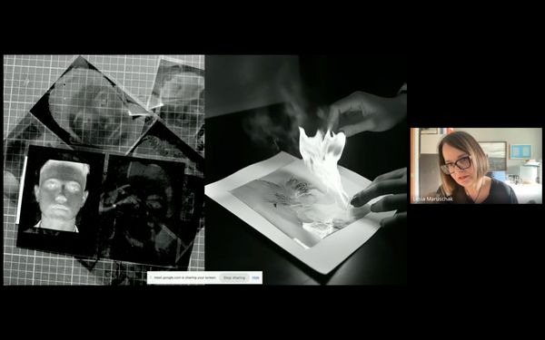 Screenshot from an Online Group Session, CRITICAE 2024/25