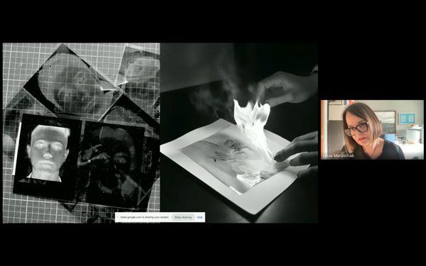 Screenshot from an Online Group Session, CRITICAE 2024/25