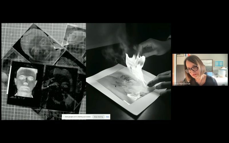 Screenshot from an Online Group Session, CRITICAE 2024/25