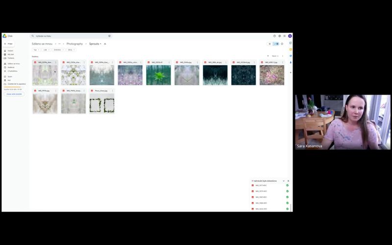 Screenshot from an Online Group Session, CRITICAE 2024/25