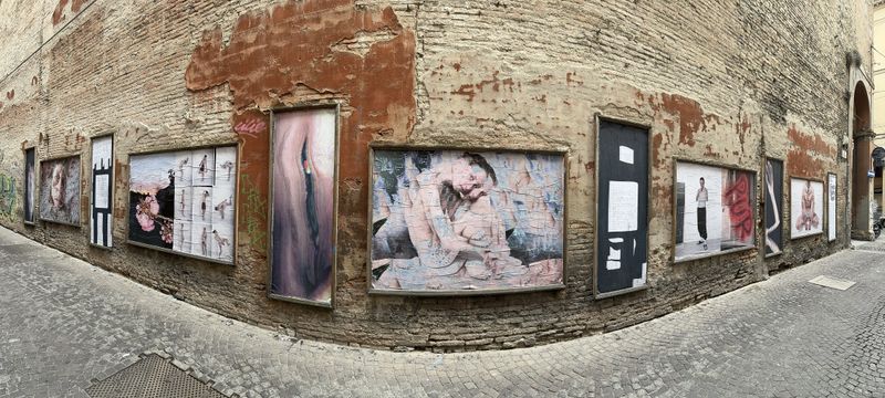 Installation view of Existential Boner by Mahalia Taje Giotto, exhibited during PhMuseum Days 2024 © PhMuseum