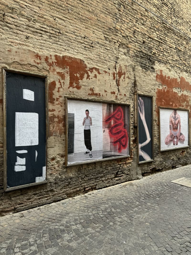 Installation view of Existential Boner by Mahalia Taje Giotto, exhibited during PhMuseum Days 2024 © PhMuseum