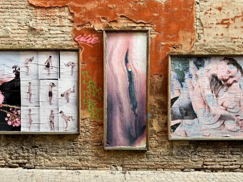 Installation view of Existential Boner by Mahalia Taje Giotto, exhibited during PhMuseum Days 2024 © PhMuseum