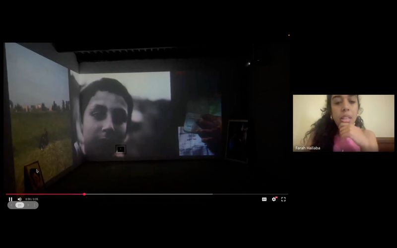 Screenshot from an Online Group Session, CURAE 2024/25