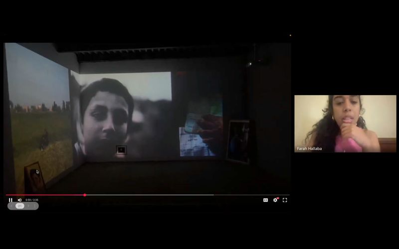 Screenshot from an Online Group Session, CURAE 2024/25