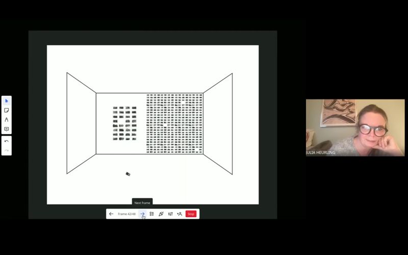 Screenshot from an Online Group Session, CURAE 2024/25