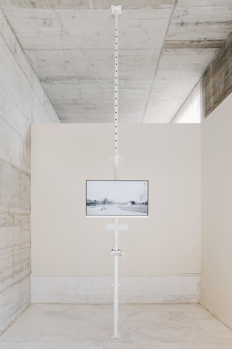 Kickflip by Ignacio Navas, exhibited at Festival Mirades, Girona, Spain