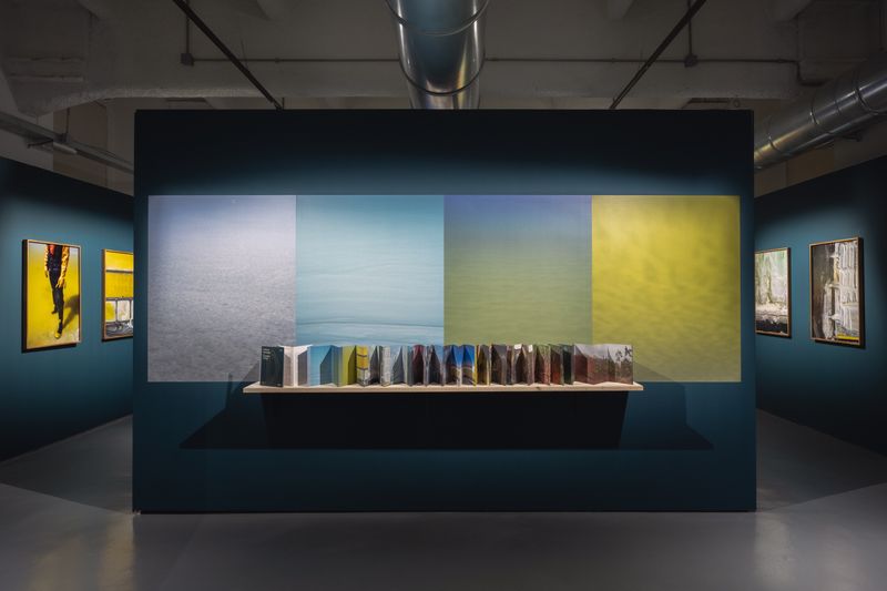 Installation view from Critical Minerals—Geography Of Energy by DavideMonteleone, Deloitte Photo Grant © Gianluca Pezzato