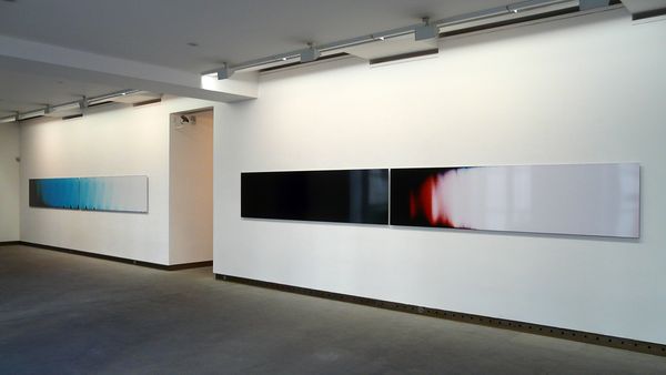 Installation view from the exhibition The Day Nobody Died © Adam Broomberg and Oliver Chanarin
