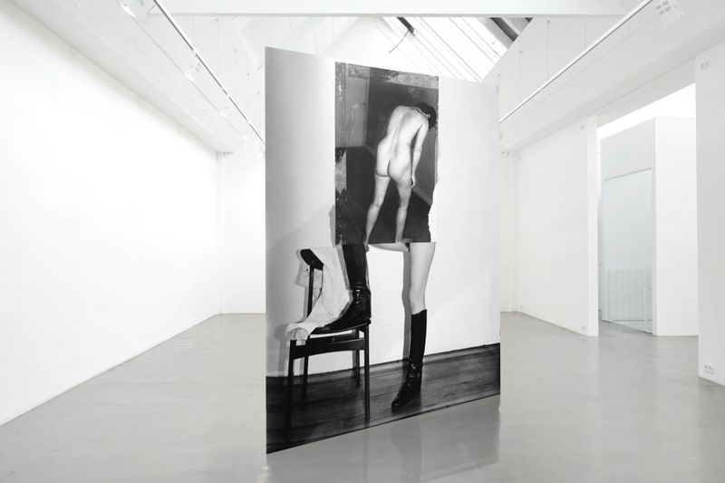 Installation view from the exhibition Blood In The Cut © Adam Broomberg