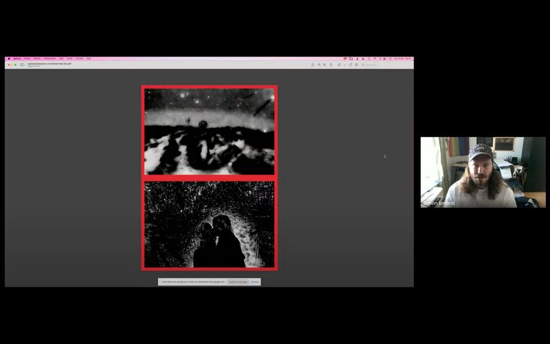 Screenshot from an Online Group Session, Folio 2023/24