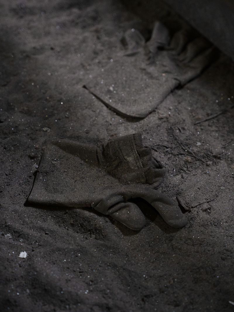 © Antonia Leicht - Eisenhüttenstadt Steelworks, July 2025, Disused gloves.