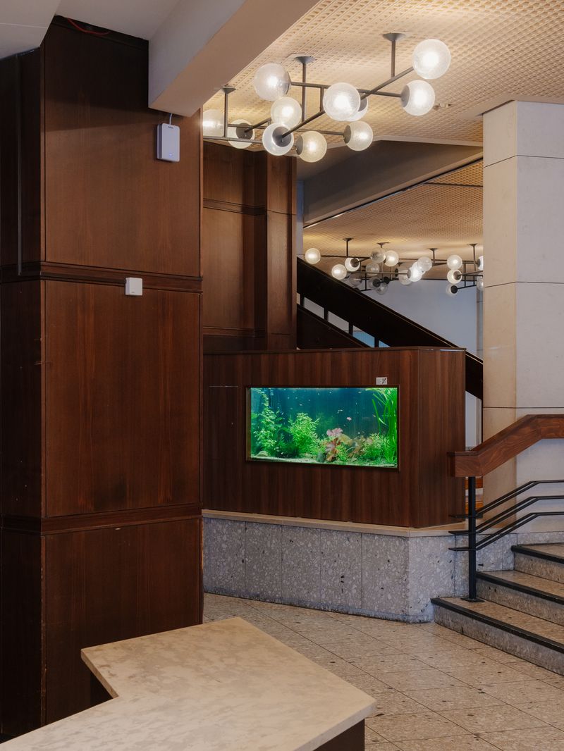 © Antonia Leicht - Hoyerswerda, Jan. 2026, Lobby of the Lausitzhalle.