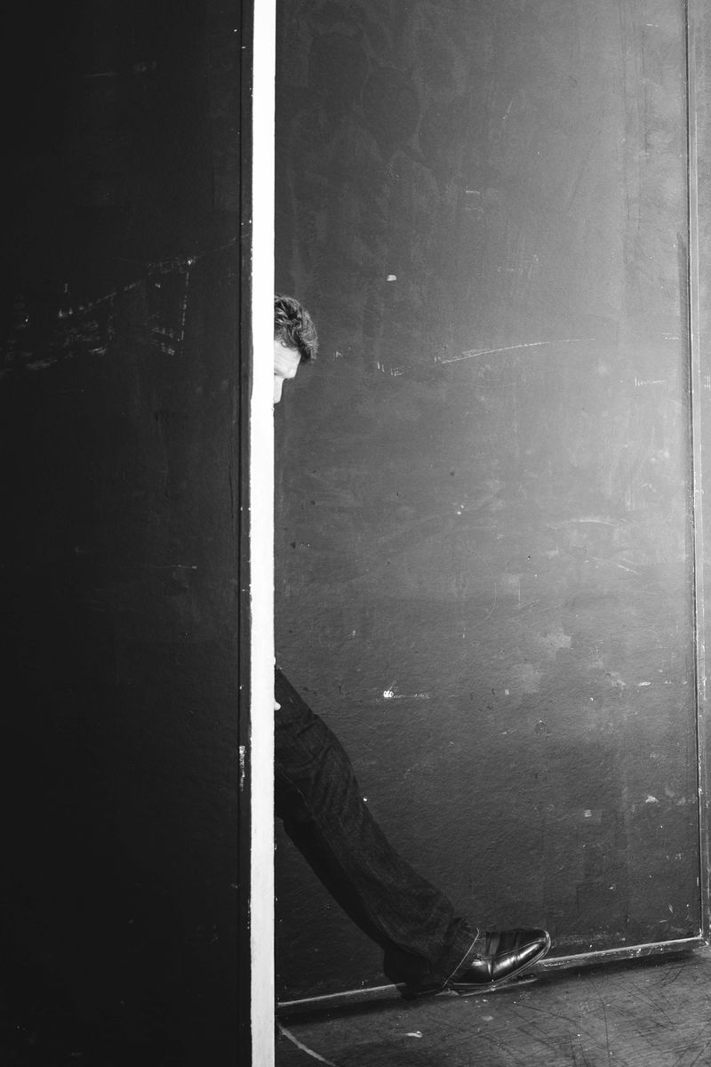 © Nadia Ettwein - My father Cornelius stepping out from behind a doorway at church in Orania.