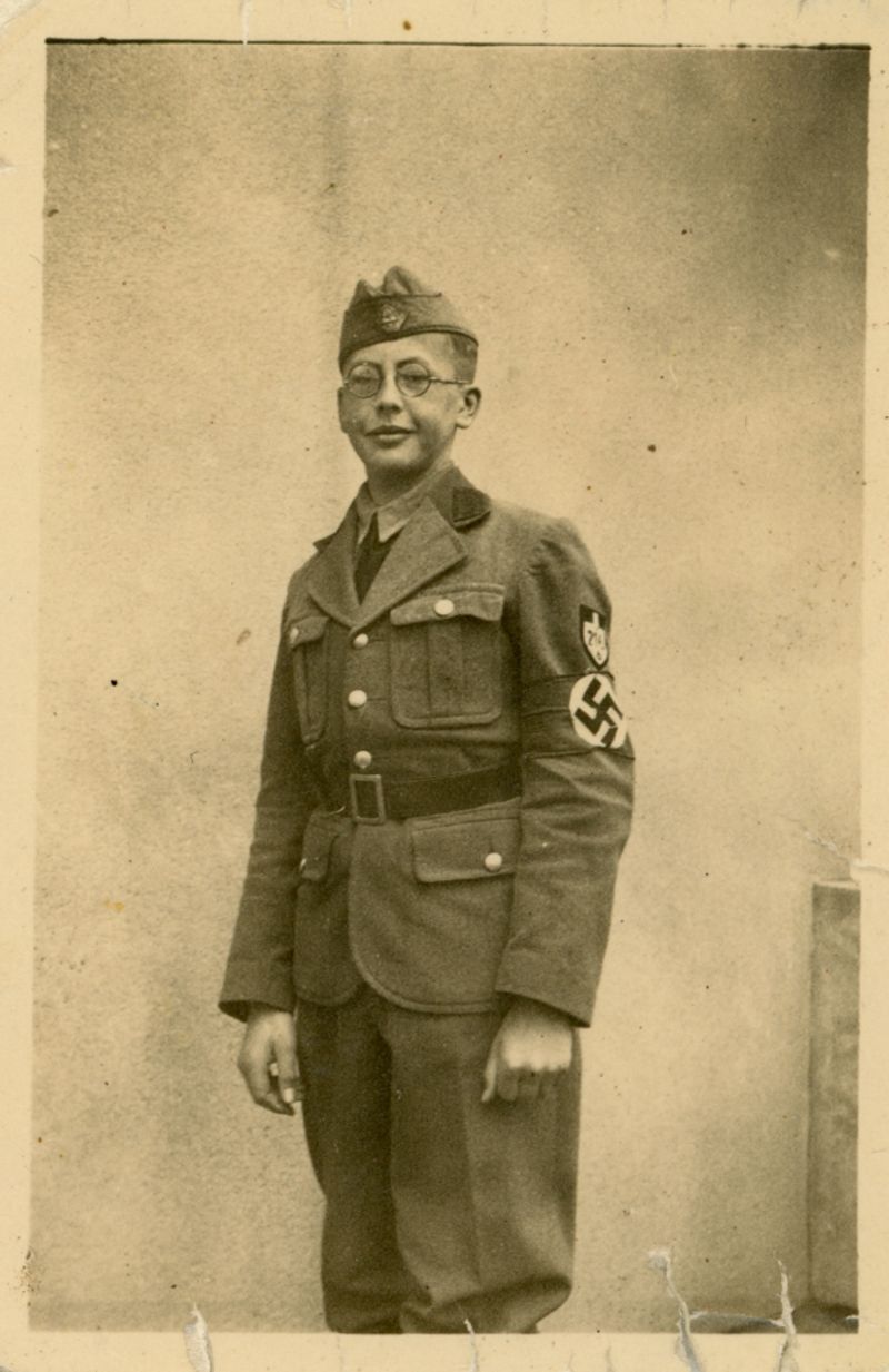 © Sarah Pabst - Portrait of my grandfather, 1937, 19 years old, still not knowing what was going to happen.