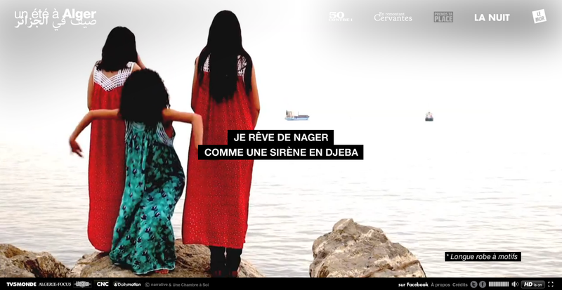 © AMINA ZOUBIR - Image from the TAKE YOUR PLACE A SUMMER AT ALGIERS photography project