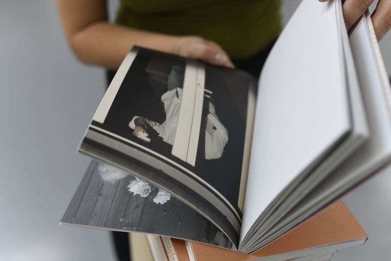 © Anna Kereszty - dummy book open