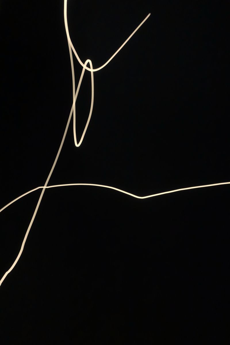 © Ivan Kosalec - Image from the Light Drawings After Music of the Giants photography project