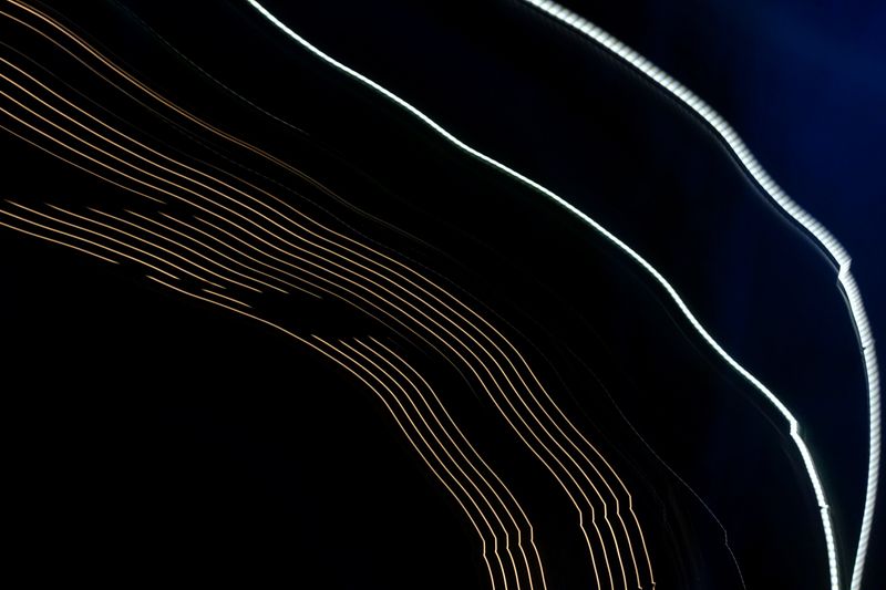 © Ivan Kosalec - Image from the Light Drawings After Music of the Giants photography project