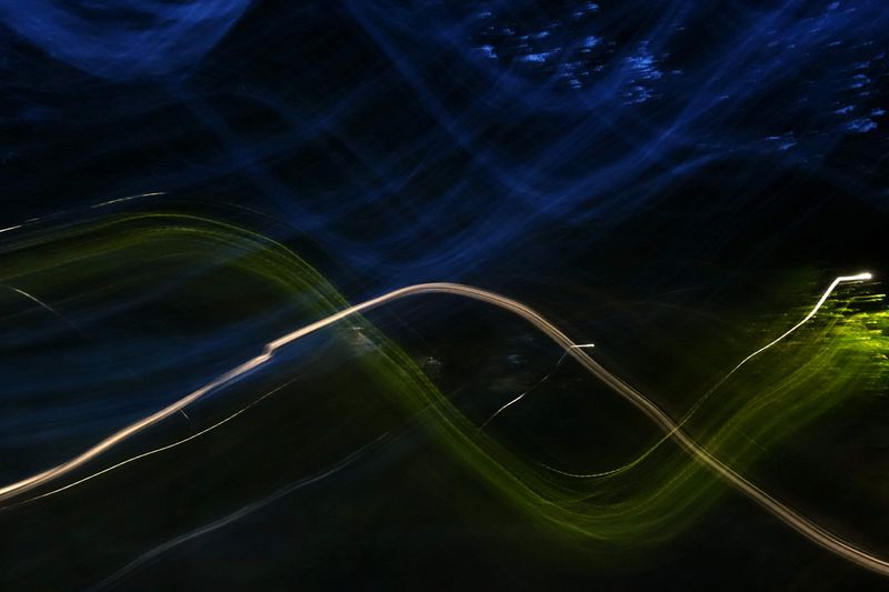 © Ivan Kosalec - Image from the Light Drawings After Music of the Giants photography project