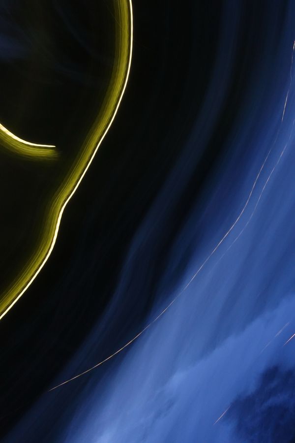 © Ivan Kosalec - Image from the Light Drawings After Music of the Giants photography project