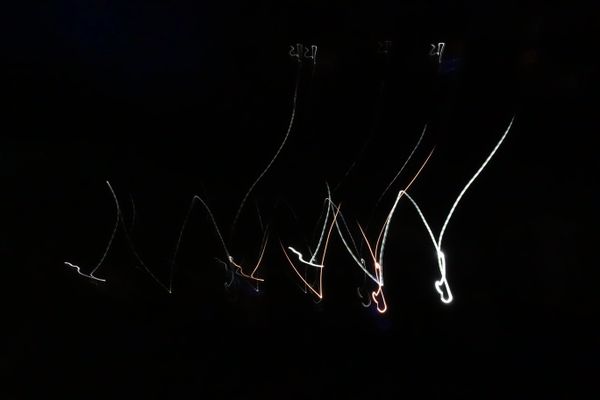 © Ivan Kosalec - Image from the Light Drawings After Music of the Giants photography project