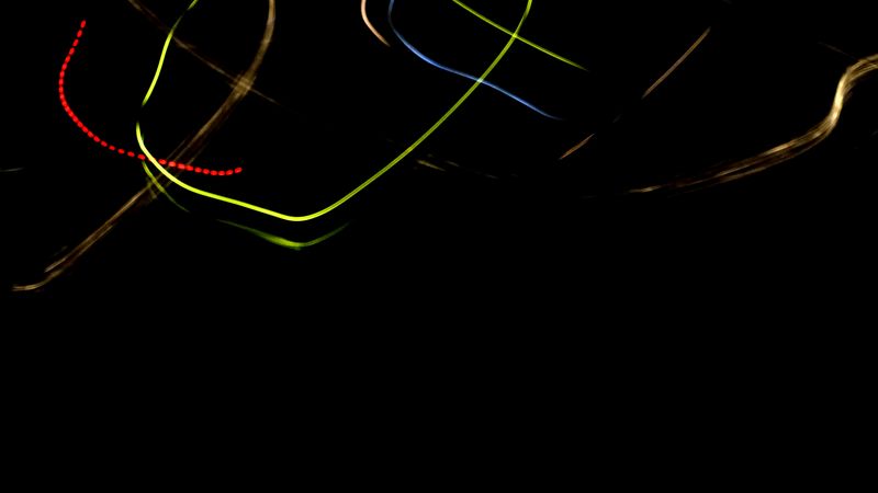 © Ivan Kosalec - Image from the Night Calligraphy photography project