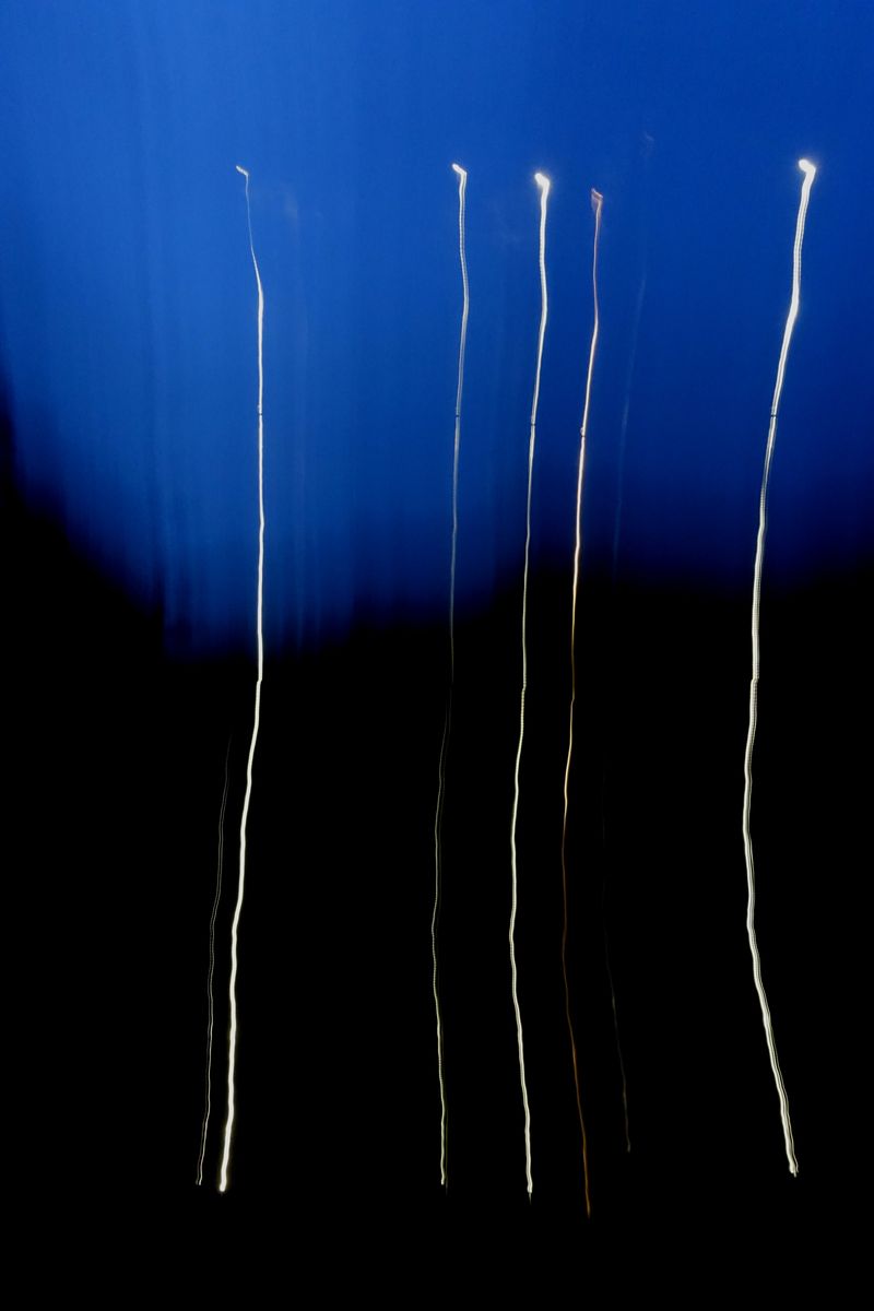 © Ivan Kosalec - Image from the Light Drawings After Music of the Giants photography project