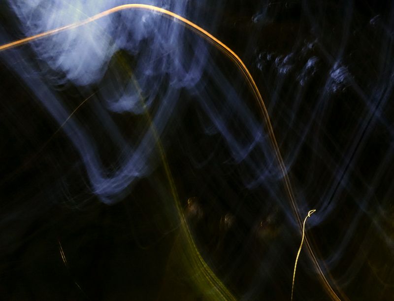 © Ivan Kosalec - Image from the Light Drawings After Music of the Giants photography project