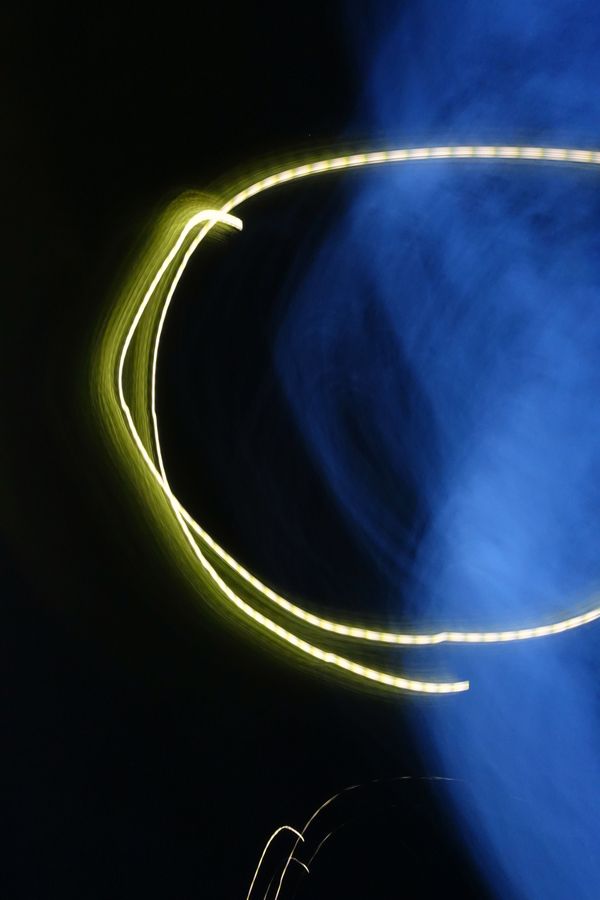 © Ivan Kosalec - Image from the Light Drawings After Music of the Giants photography project